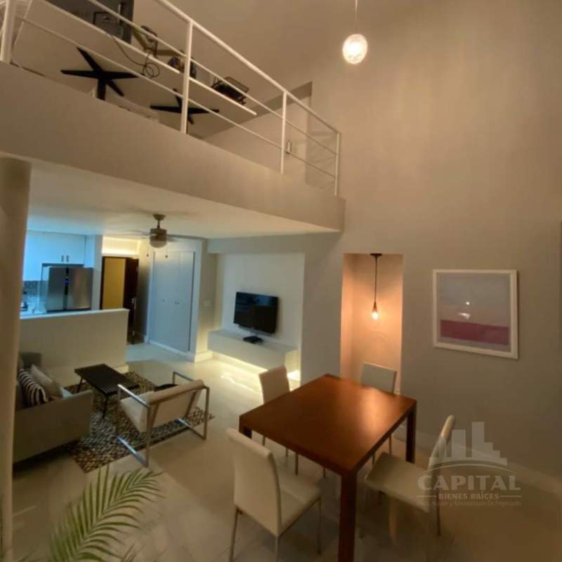 Spacious open loft with mezzanine, skyline views in Bella Vista Panama