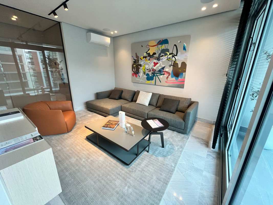 Spacious living and dining with marble floors and amazing views in PH The Ivy Santa Maria