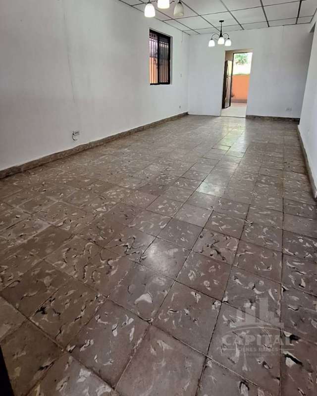 Outdoor covered patio area with ceiling fan and laundry sink Don Bosco Panama