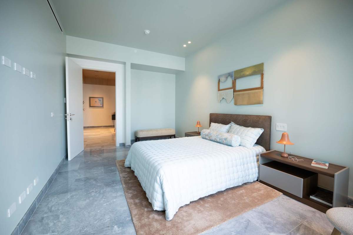 Large terrace balcony overlooking Pacific Ocean Costa del Este Panama City Upper East Tower