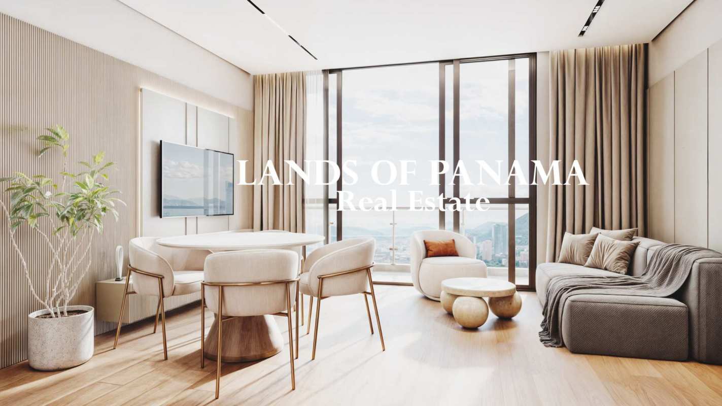 One bedroom apartment with panoramic city view in PH Moderna Marbella Panama