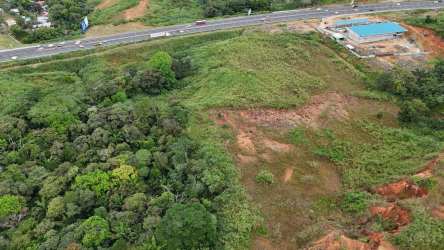 Vacant plot abutting Pan-American Highway ideal for commercial project Arraiján Panama