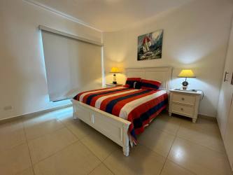 Large private balcony with ocean and golf views luxury apartment at Vista Mar Panama