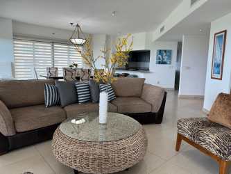 Infinity swimming pool overlooking Pacific ocean at Vistamar Resort San Carlos Panama