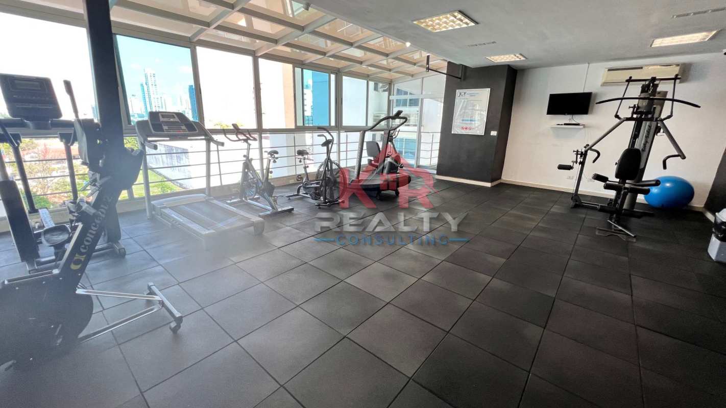 Modern bathroom with glass walk-in shower, double sink vanity, quality fixtures PH Joy Panama City