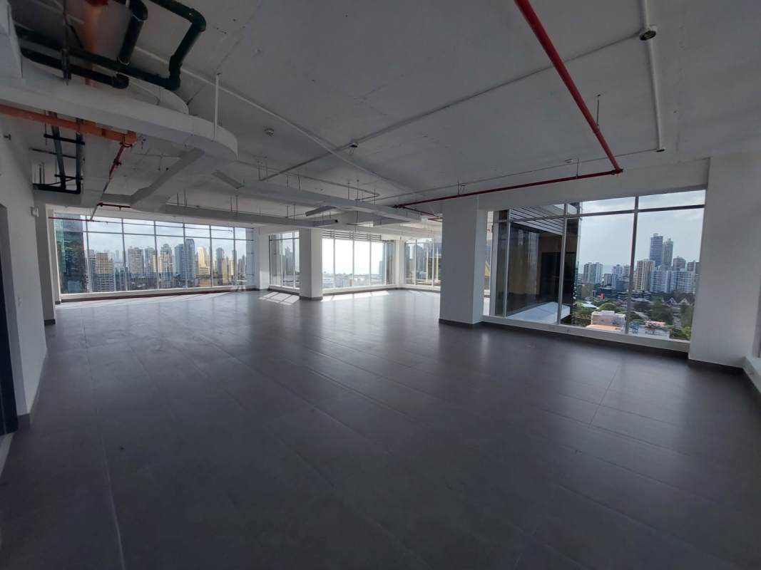 Minimalist kitchenette in corporate office space PH BICSA Obarrio Panama