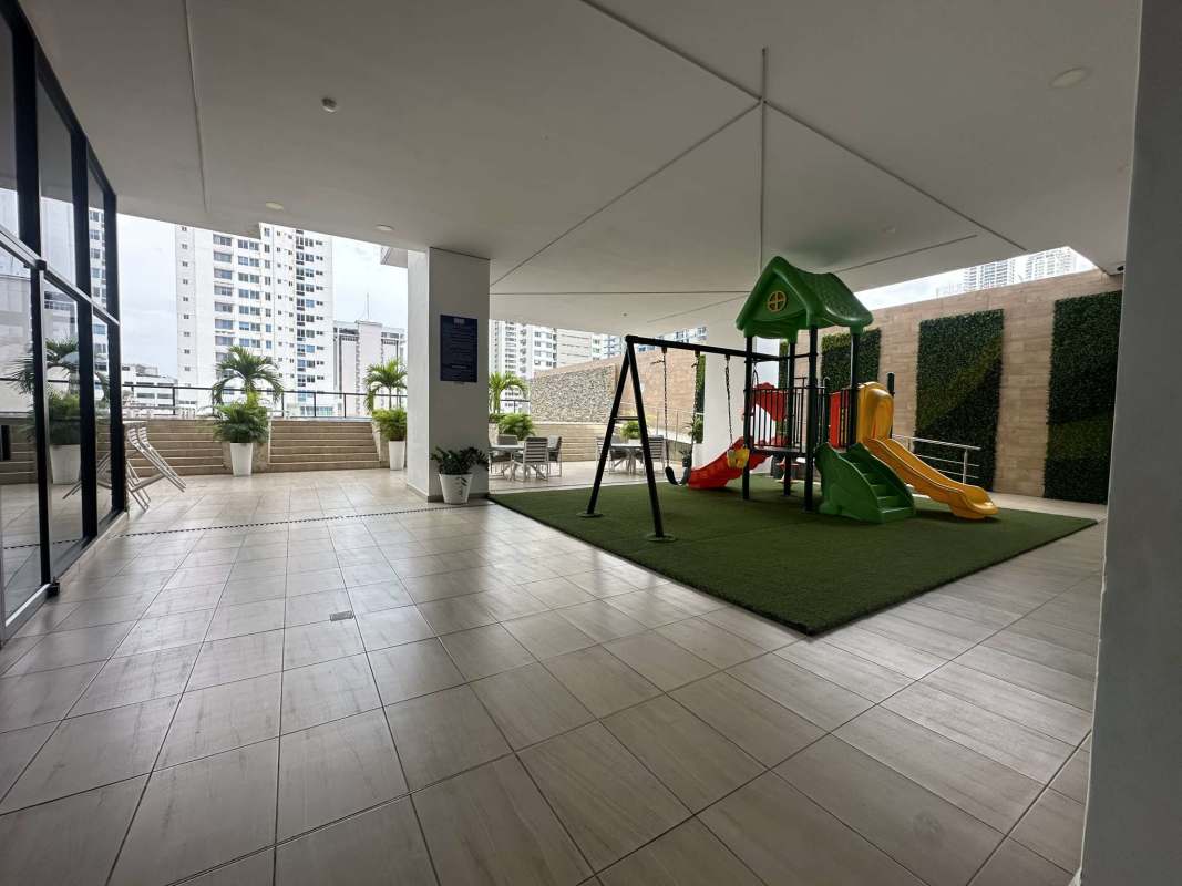 Spacious furnished event hall in PH Balboa Bay condominium Panama