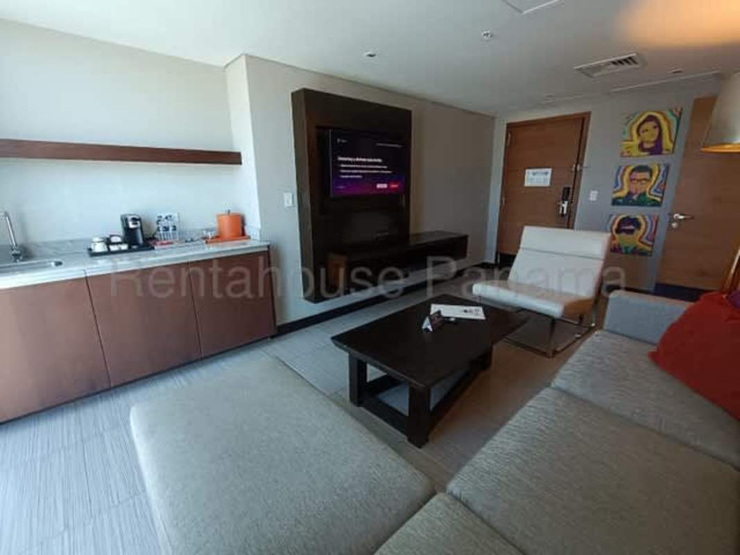 Rooftop infinity pool with skyline and ocean vistas Megapolis Tower