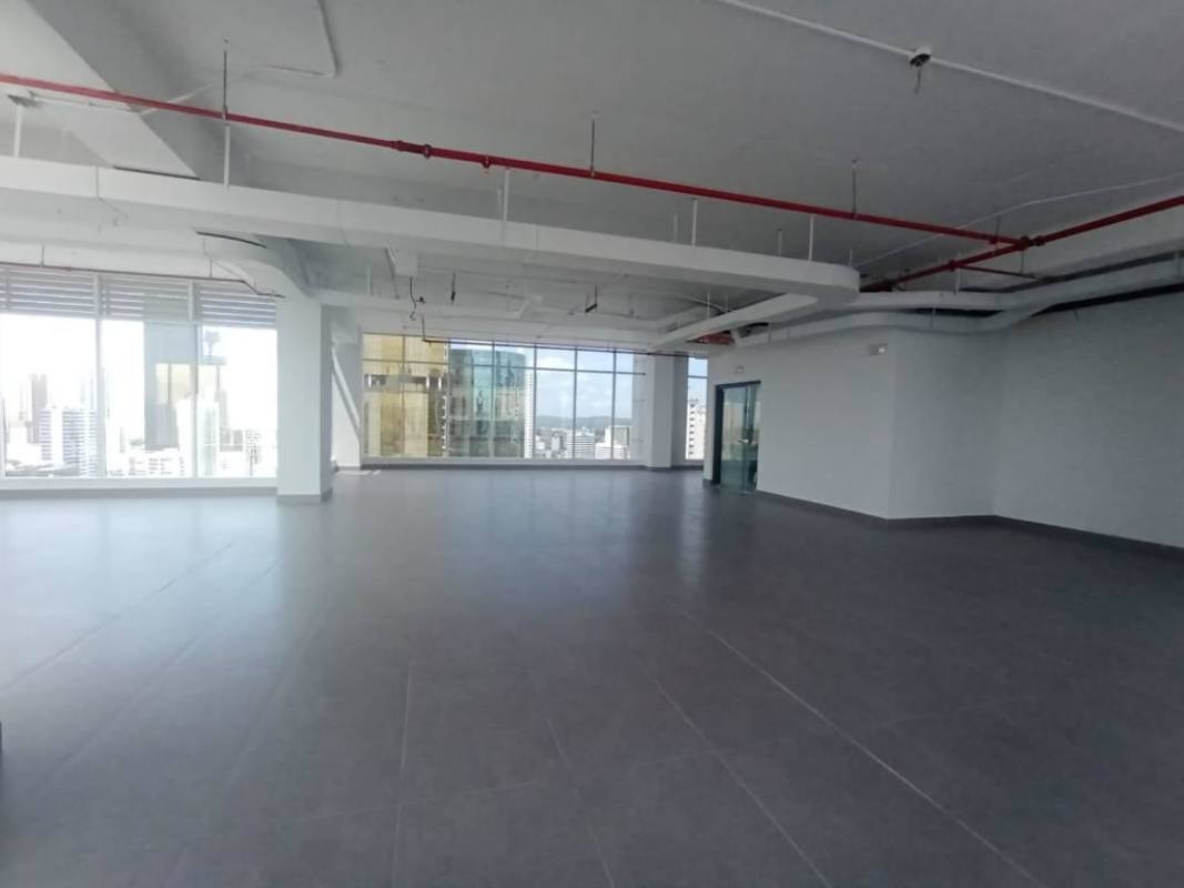 Spacious office with glass walls and panoramic city view Obarrio Panama