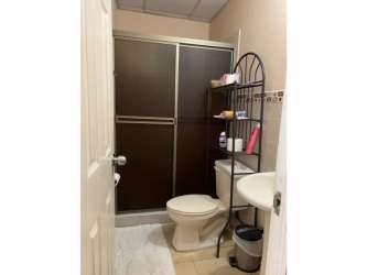 Modern bathroom glass shower home Platinium Park Arraiján Panama