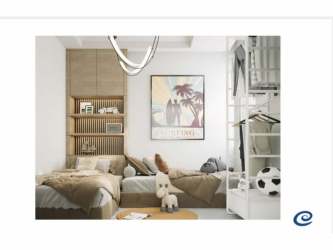 Beach resort style swimming pools with lounge chairs and palm trees at Playa Caracol Punta Chame Panama