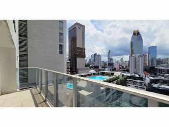 Equipped kitchen with granite countertops, appliances in PH Waters Panama