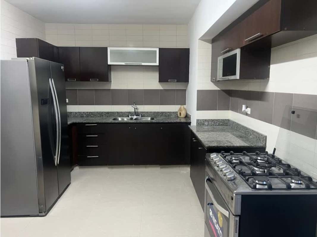 Modern kitchen granite counter appliances PH Titanium Tower Panama City