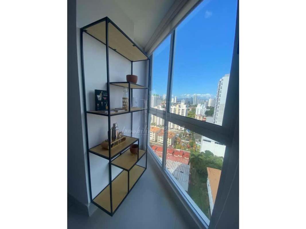 Modern bathroom with imported fixtures and granite countertops PH Buona Vista Panama