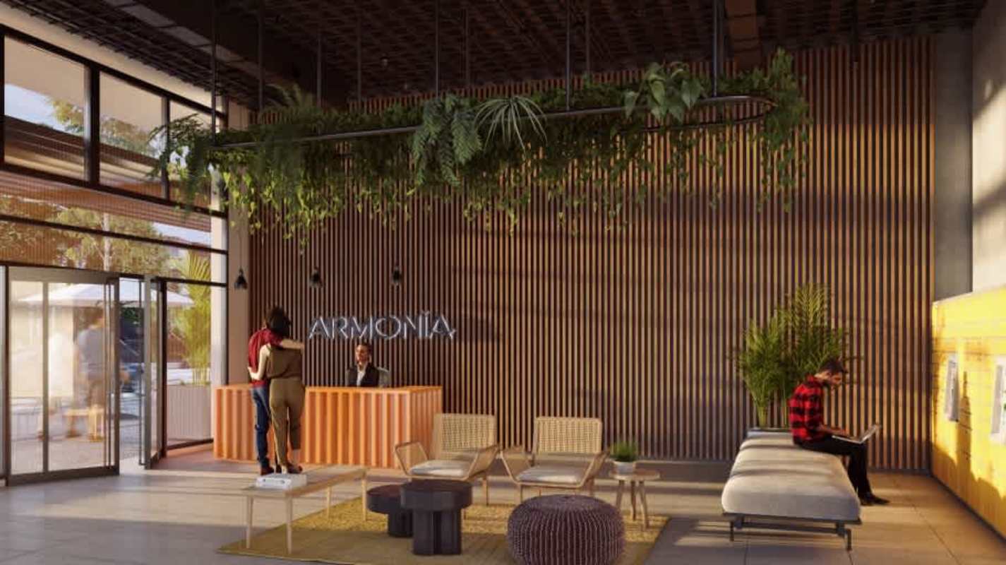 Playground area with safe surfaces at rooftop of Costana in Bella Vista Panama