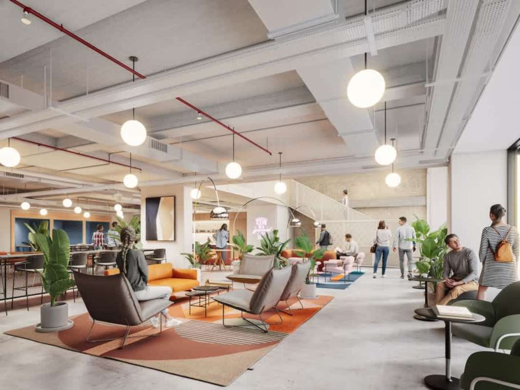 Modern lobby with concierge desk at Costana Balboa District Bella Vista Panama