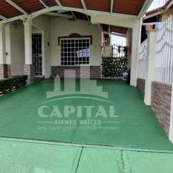 Covered parking area with fence and driveway Villas de Montelimar Costa Verde Panama