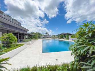 Large resort-style pool with kids splash area and sundeck PH Explora Panama