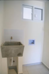 Laundry with utility sink, ventilation window, washer hookup in PH Valle del Río Panama Oeste
