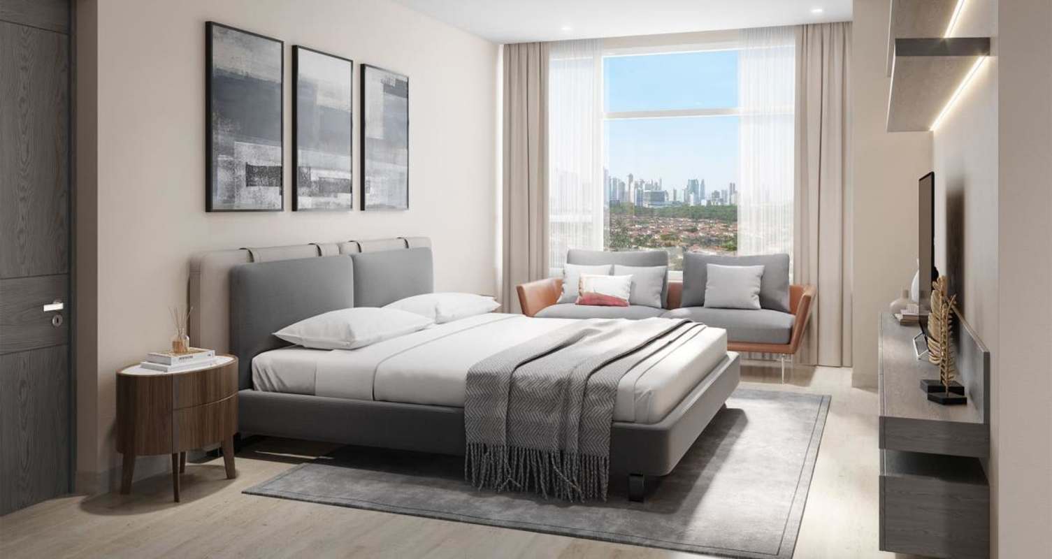 Luxury 3BR Apartment Santa María PH Celeste Golf View