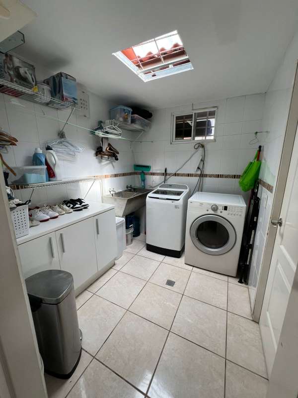 Master bathroom with jacuzzi tub, separate shower, double vanity