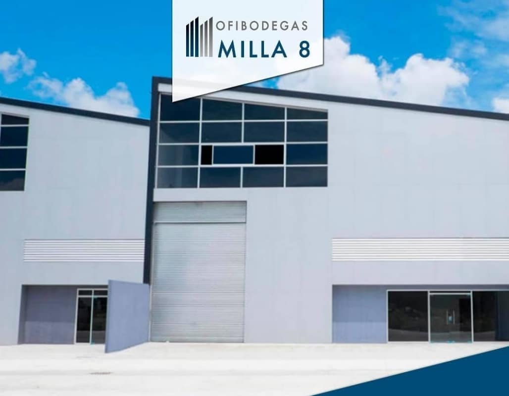 Secured entrance gate and guardhouse at Ofibodegas Milla 8 Panama industrial park