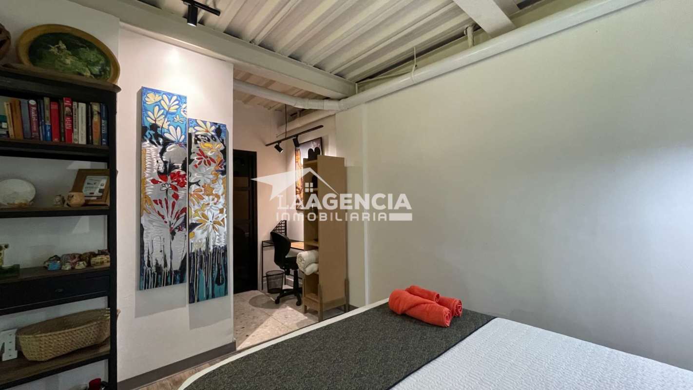 Covered garden terrace with green views in furnished studio at Clayton Panama