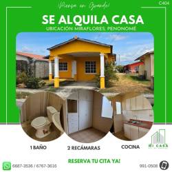 Functional kitchen with cabinets, double sink and tiles in Miraflores house for rent Penonomé Panama