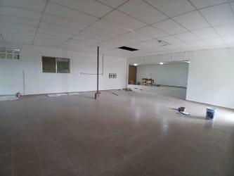 Shopfront with glass doors and security bars commercial rental on Avenida Americas