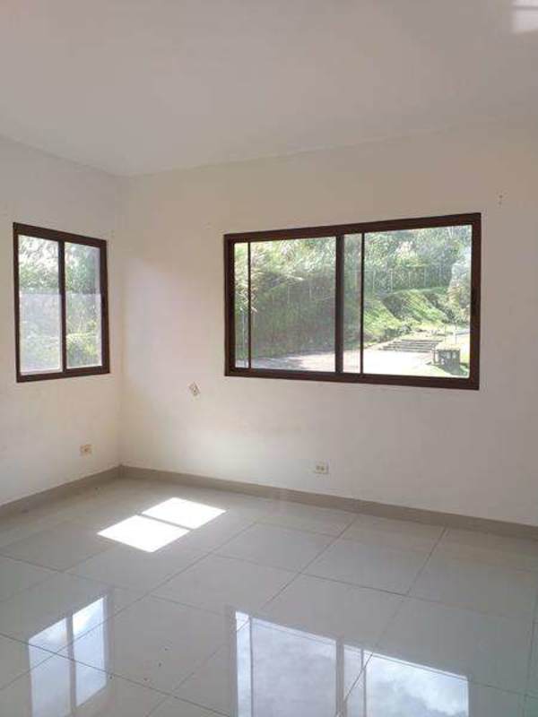 Contemporary bathroom with frosted glass shower vessel sink townhouse PH Green Village Panama