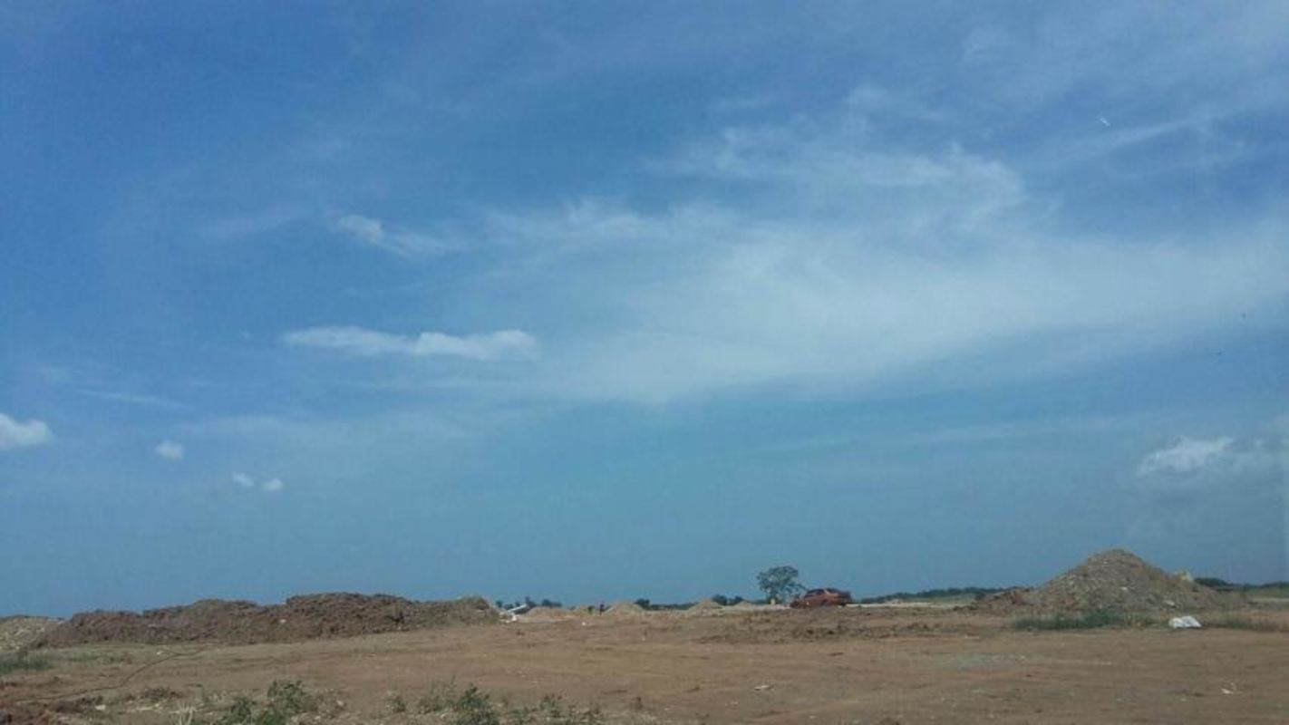 Vacant open flat industrial land plot in Parque Industrial Las Americas Tocumen Panama ready for development