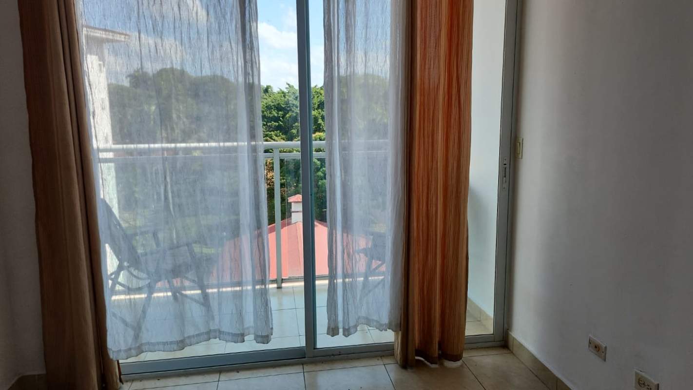 Main bedroom with closet space and window PH Albrook Point Clayton Panama