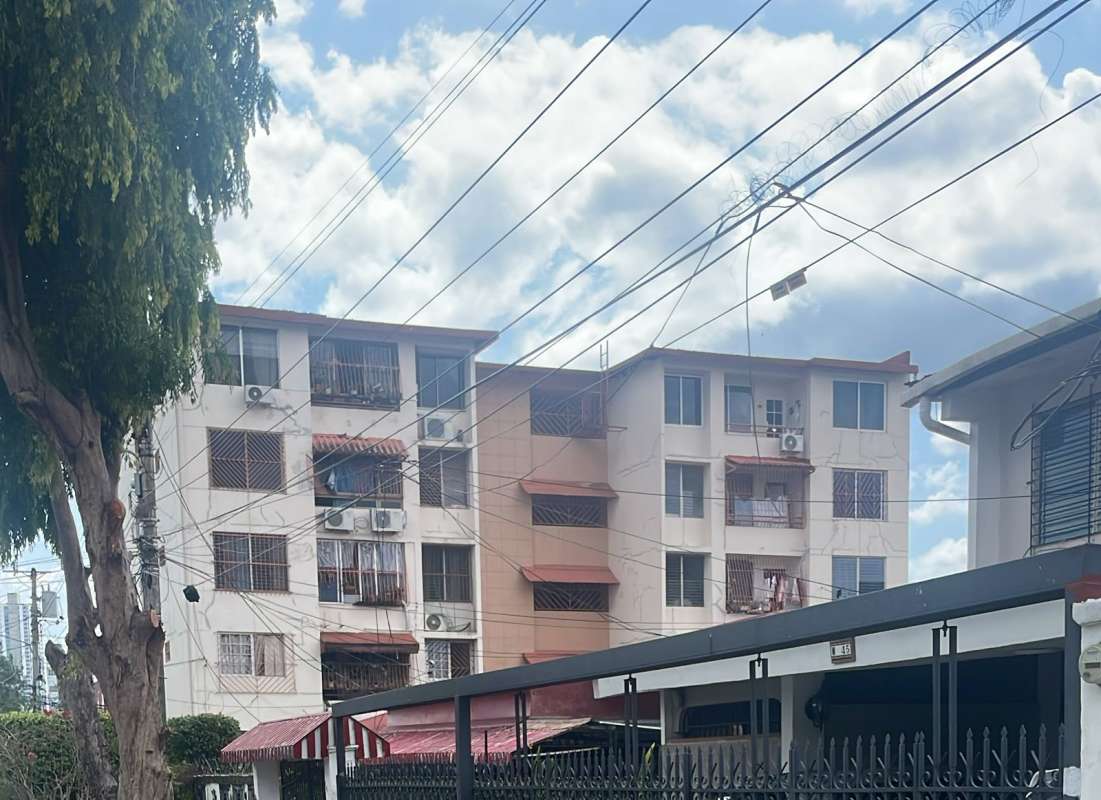 Ramp access leading to glass door entrance at PH Lefevre Residence Parque Lefevre Panama City