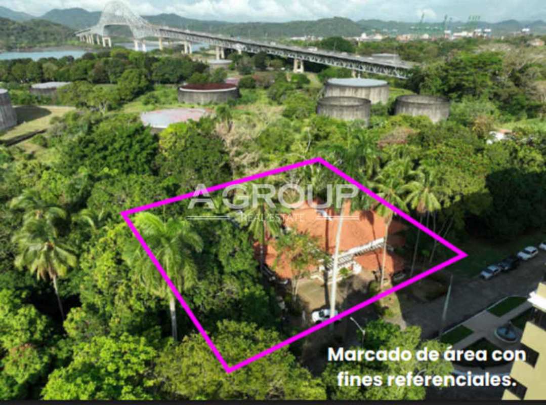 Waterfront lot available for 8-floor residential or hotel development facing Pacific and Panama skyline on Amador Causeway.