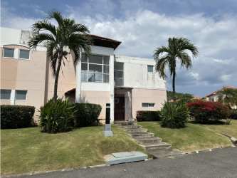 Master bedroom balcony overlooking Mantarraya golf course Costa Blanca Villas Panama