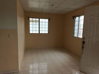 Simple kitchen granite countertop double sink cabinets Penonomé Panama house sale