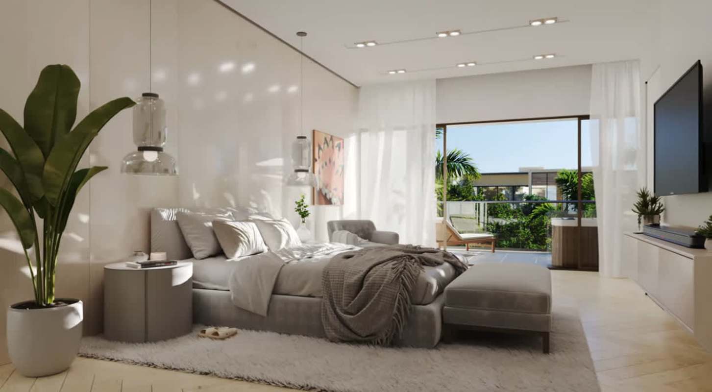 Private marina with luxury homes and green spaces Ocean Reef Islands Panama