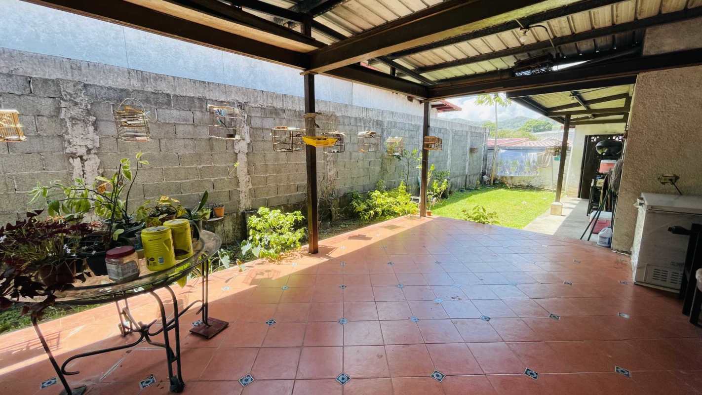 Spacious living dining combined area tiled floor Las Cumbres Panama