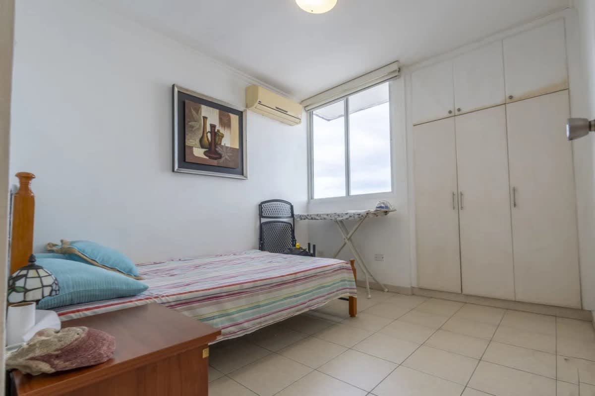 Covered balcony overlooking city skyline at PH Coronado Tower Panama