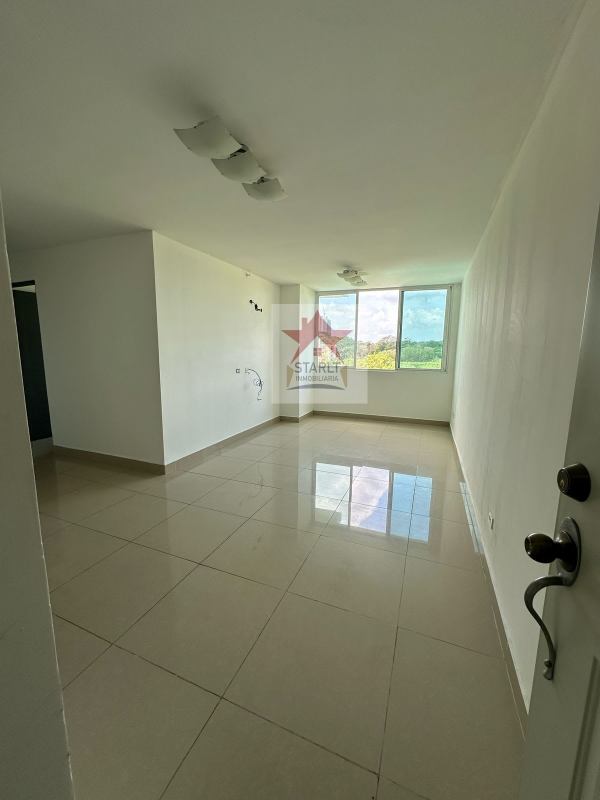 Bathroom featuring glass shower enclosure, toilet and vanity PH Green Park Condado del Rey Panama