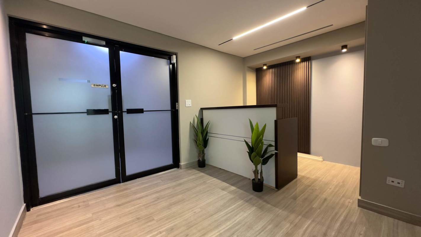 Data/server room with network cabinet and storage at PH BICSA Tower on Avenida Balboa Panama