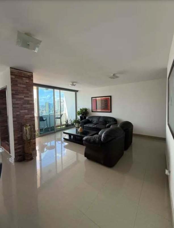 Spacious bedroom with city skyline views PH Infinity Tower San Francisco Panama