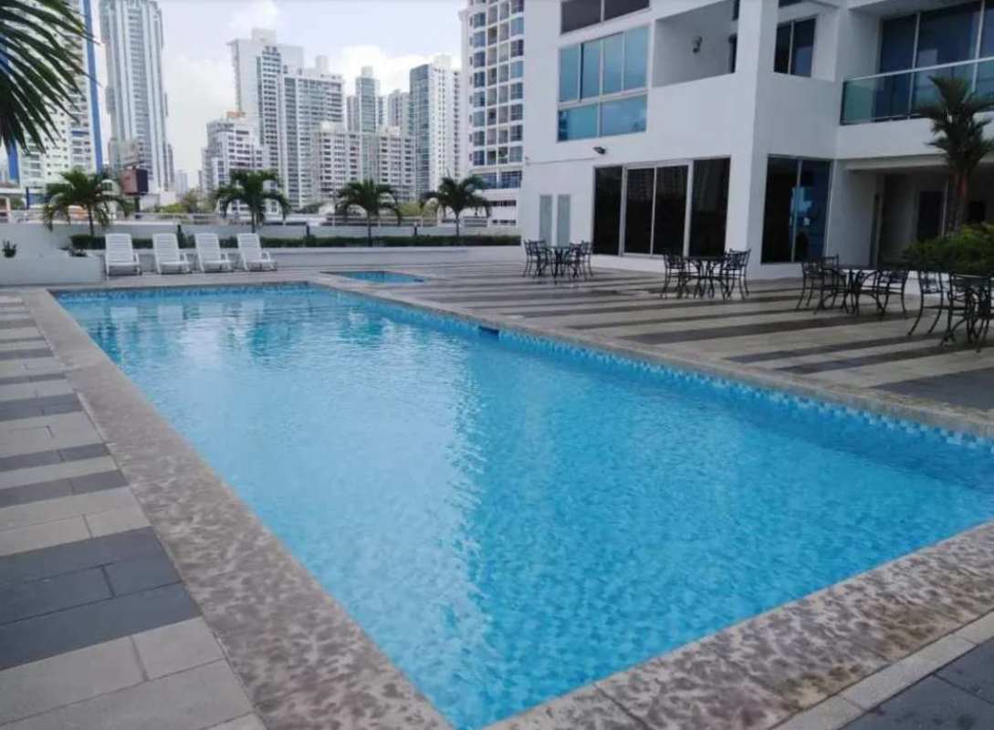 Panoramic pool and ocean skyline PH Infinity Tower Coco del Mar Panama