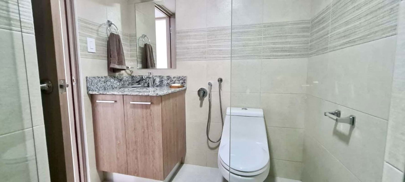 Outdoor fenced multi-use sports court and playground PH Greenwood Towers Condado del Rey Panama