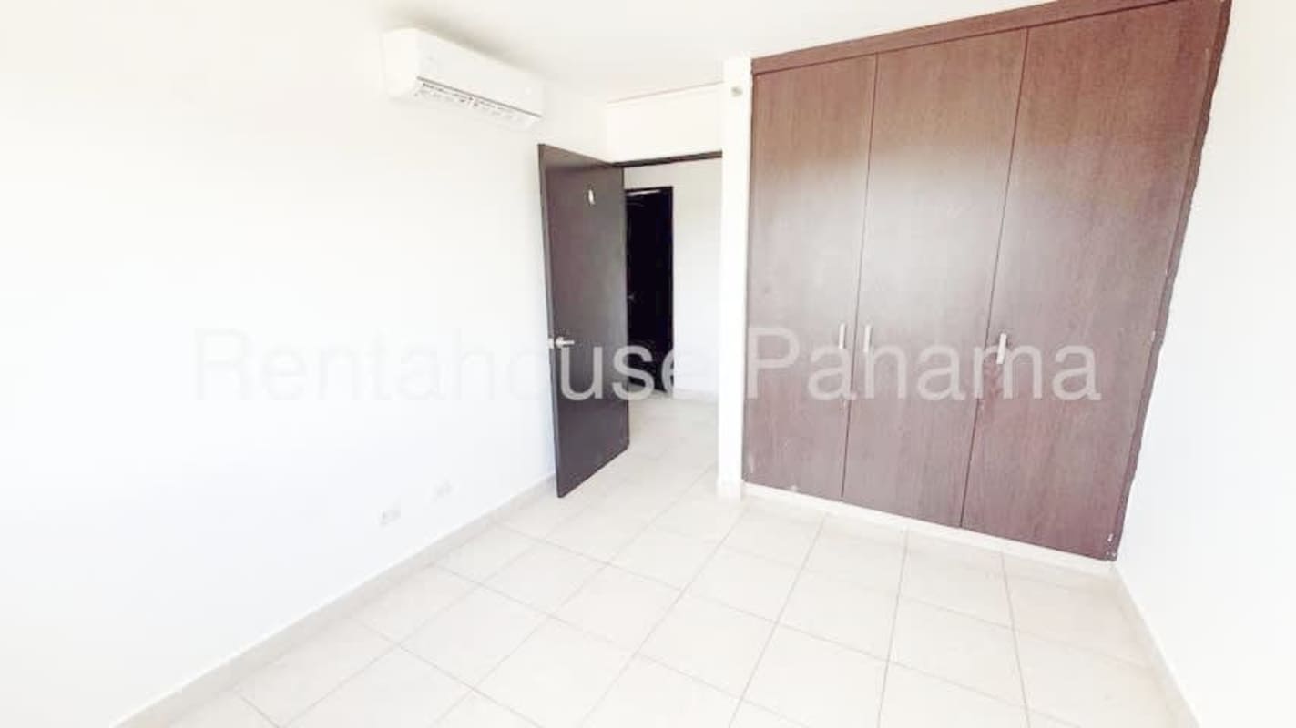 Full bathroom with glass shower enclosure vanity and ceramic tiles in Clayton Panama
