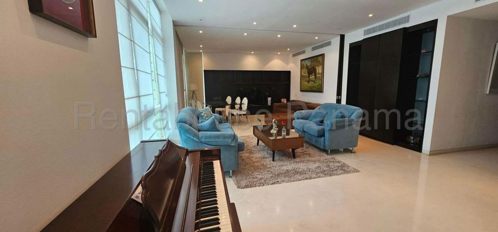 Elegant marble bathroom with spa bathtub and double vanity in Pacific Point Punta Pacifica