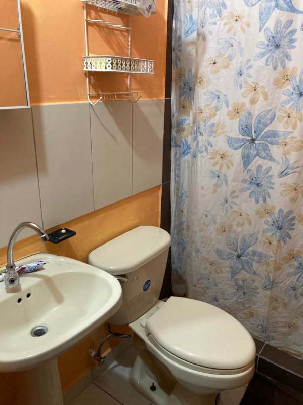 Covered gated porch of house for sale in Colinas de Pacora neighborhood in Panama City