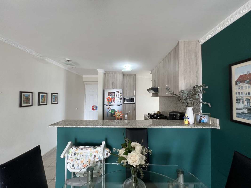 Dining kitchen open concept granite PH El Marquez Obarrio