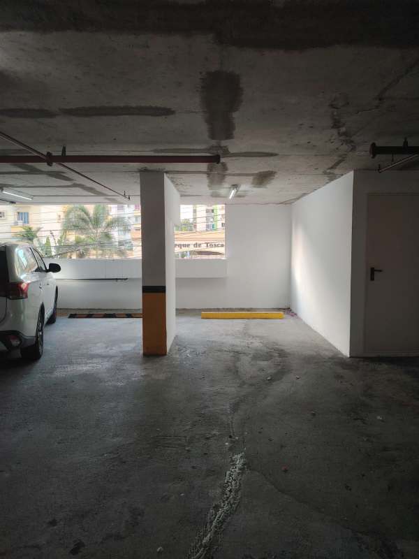 Modern apartment building facade PH Park City Condominiums Condado del Rey Panama