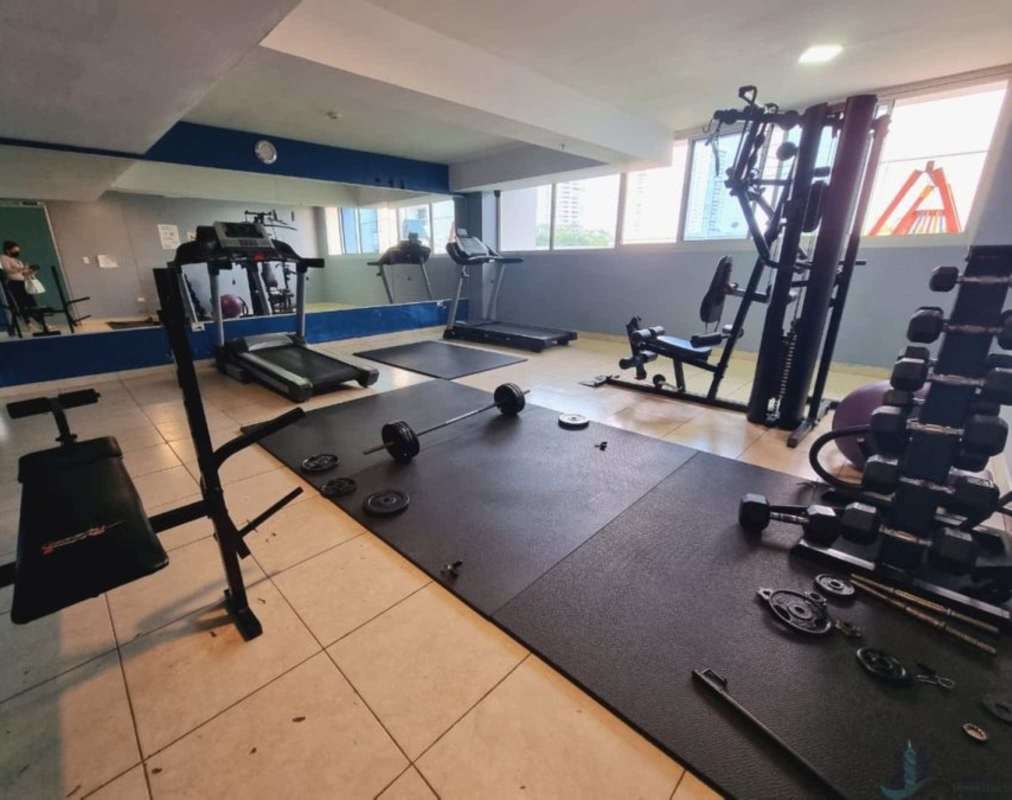 Fitness center with cardio and weights inside PH Sunshine by The Park Panama City